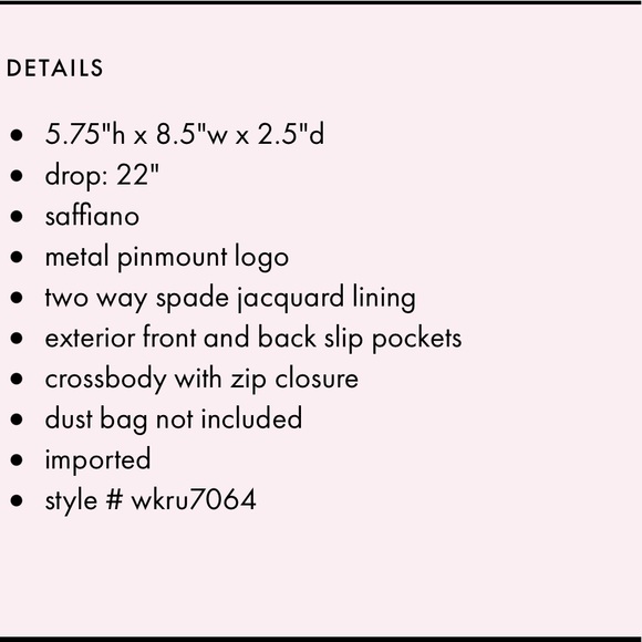 Kate Spade Lauryn Camera Bag - Picture 5 of 6